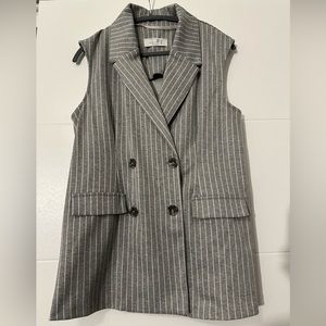 Primark Pinstripe Suit Vest NWOT